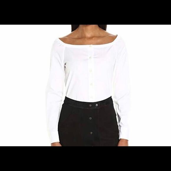 Theory Off Shoulder Ariana Top - Picture 1 of 3